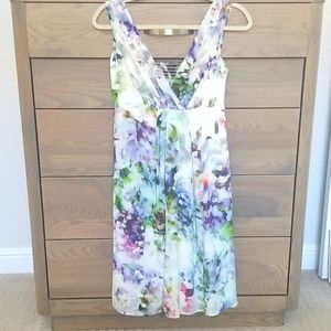 Floral Watercolor Maternity Dress 4
